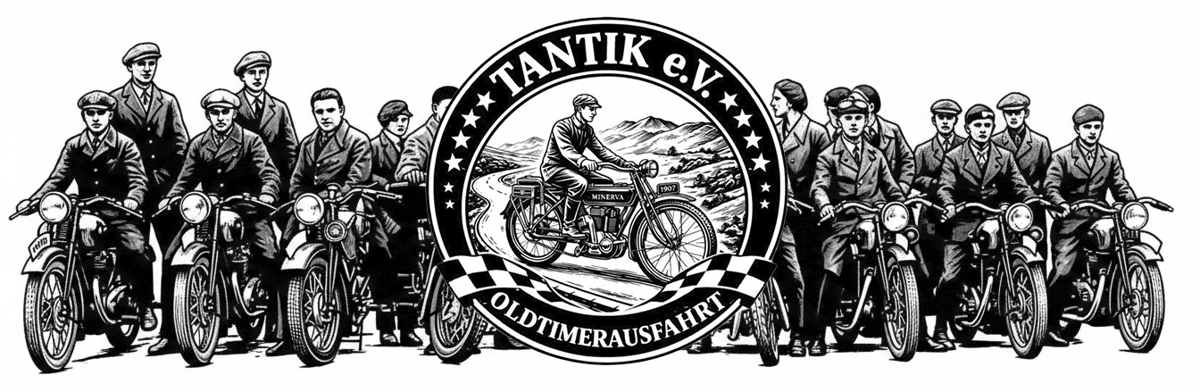 Oldtimer Motorrad Ausfahrt Tantik 2026 in Welver